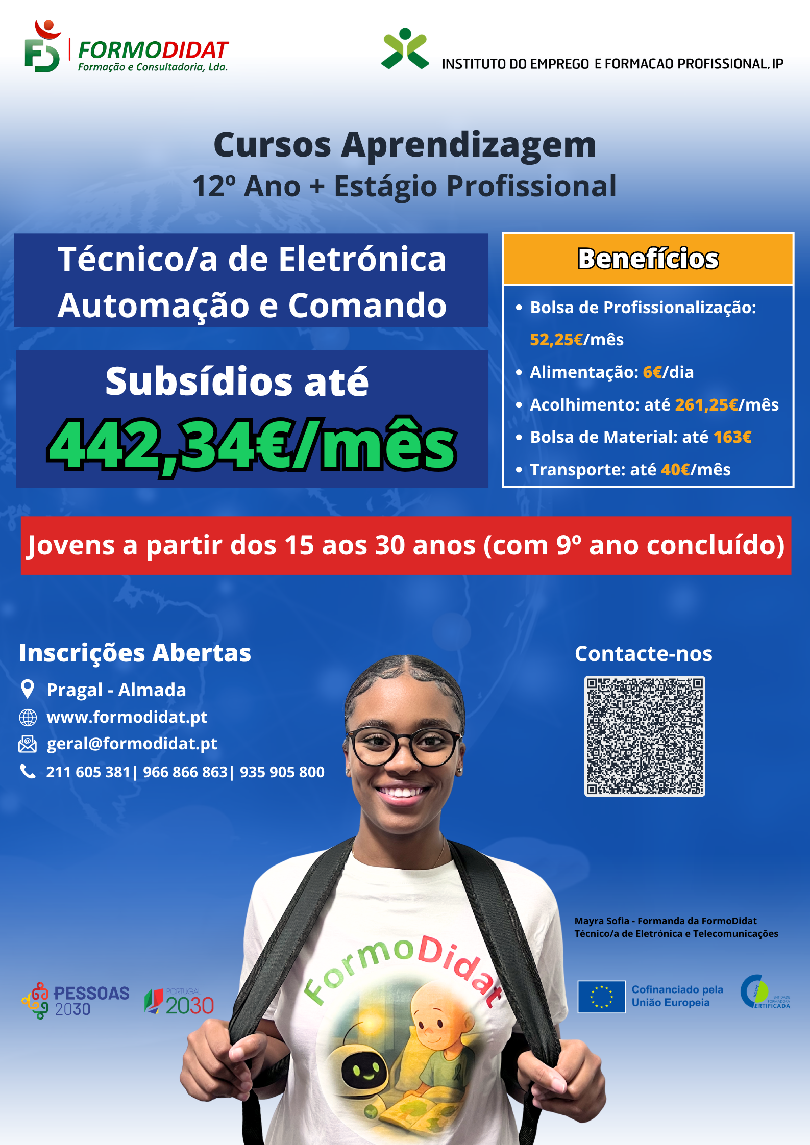 Técnico/a de Elétronica Automação e Comando