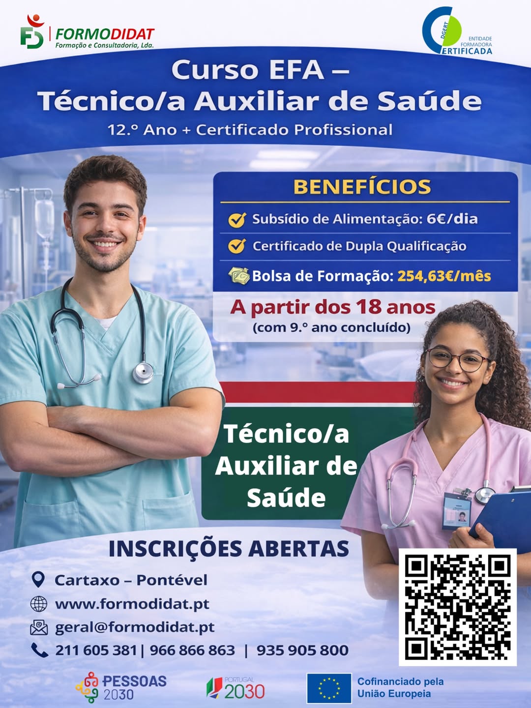Técnico/a Auxiliar de Saúde