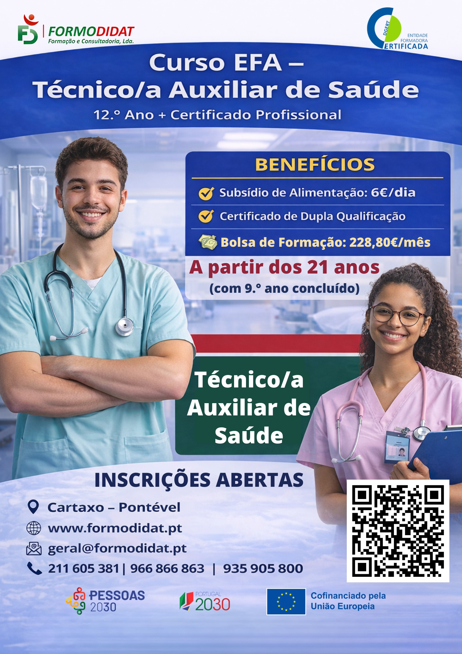 Técnico/a Auxiliar de Saúde