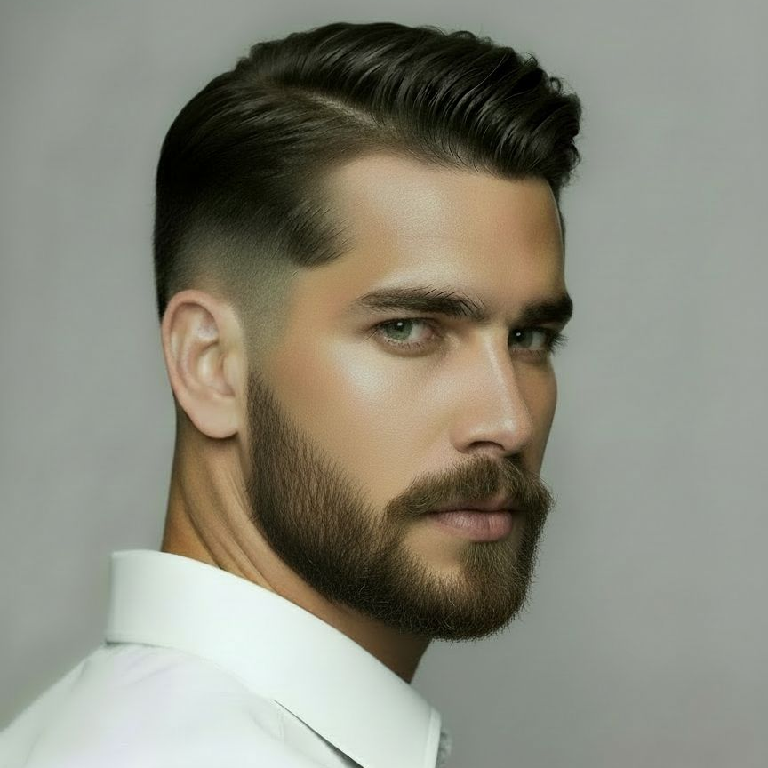 CORTE DETALHADO + BARBATERAPIA