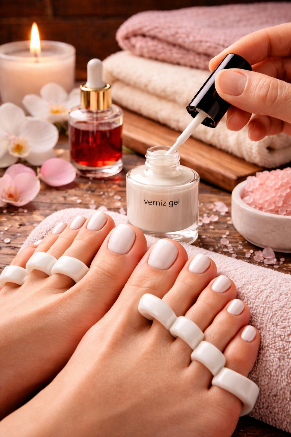 PEDICURE VERNIZ GEL