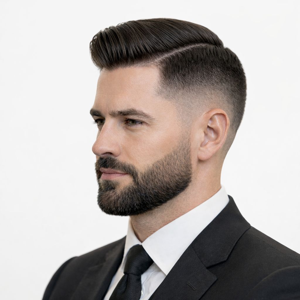 Corte Degradê e Barba