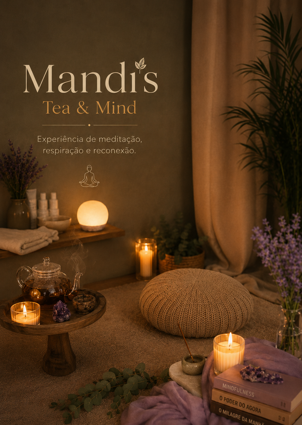 Mandi's Tea & Mind - Experiência de meditação, respiração e reconexão