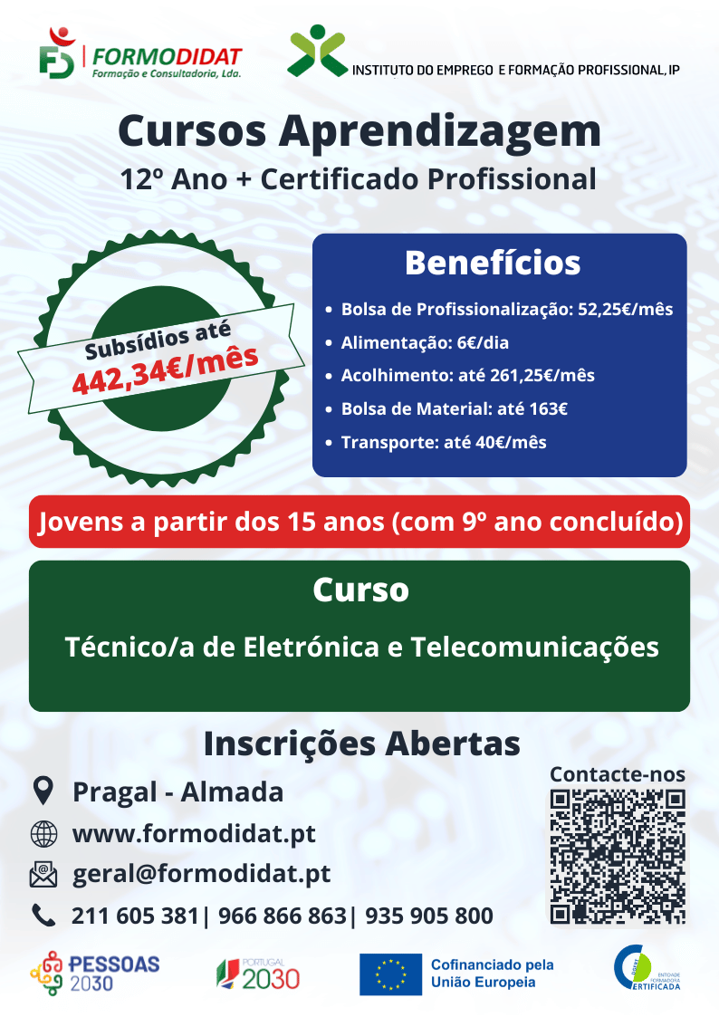 Técnico/a de Eletrónica e Telecomunicações
