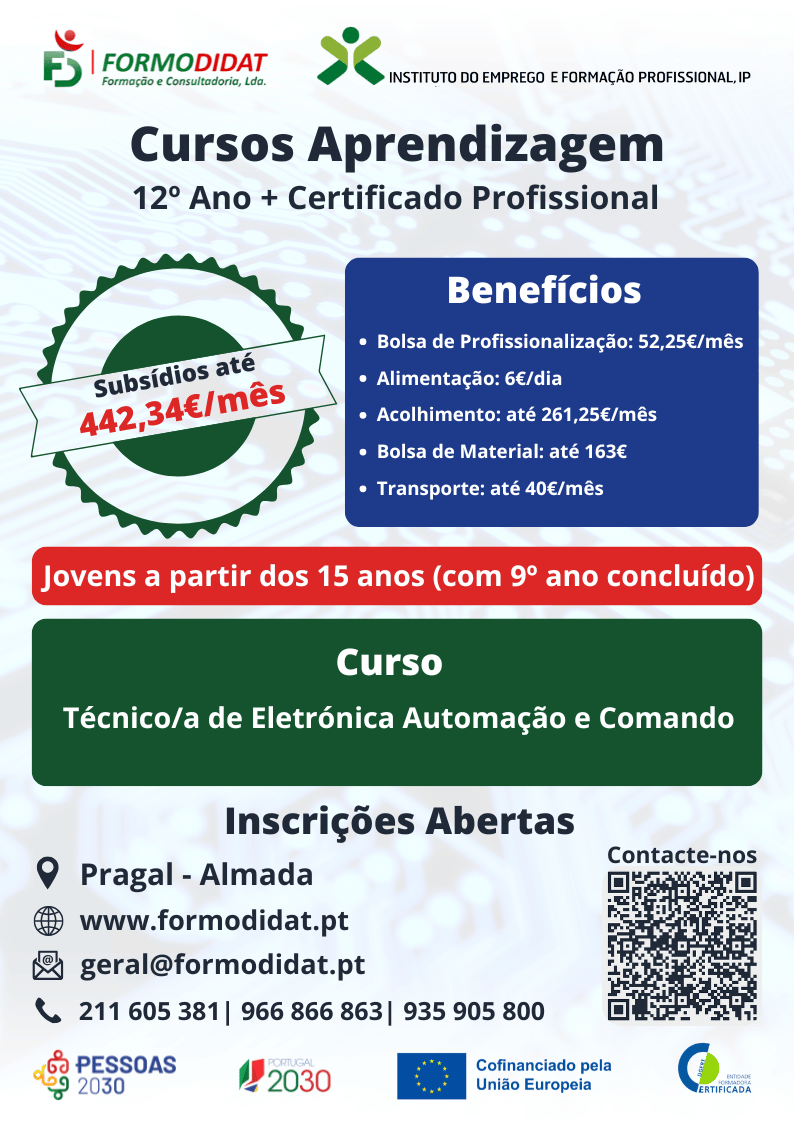 Técnico/a de Eletrónica Automação e Comando